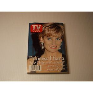 "Princess Diana" TV Guide Magazine September 1997 Baltimore Edition